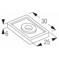 Clearance spacer (Each) Clearance spacer (Each)