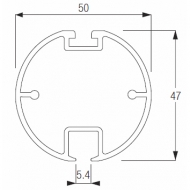 11609 Rail Only for 7620 Systems (Per Metre) 11609 Rail Only for 7620 Systems (Per Metre)