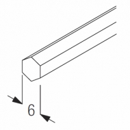 Hexagonal bar (Price per Metre) Hexagonal bar (Price per Metre)