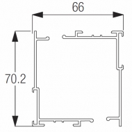 2151 Rail ONLY Silver (Price per Metre)