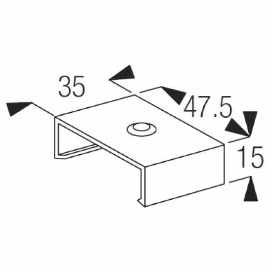 Ceiling fix bracket  (Discontinued)