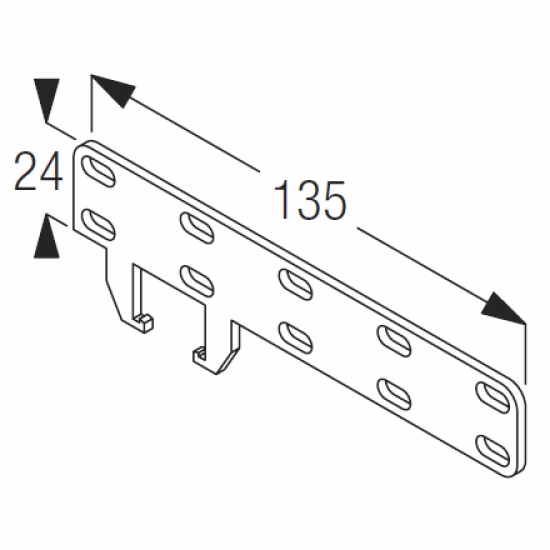 Straight Overlap arm  (Discontinued)