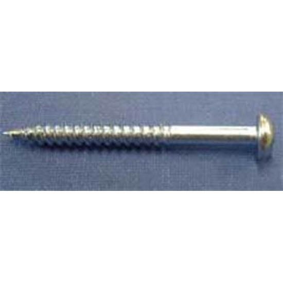 Round head screw No 8, 44mm