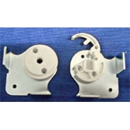 Pelmet endpiece set Pelmet endpiece set