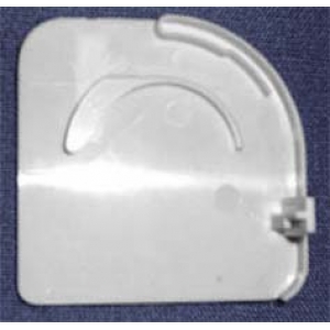 Pelmet endcap, left, white (Obsolete)