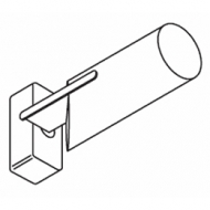 Fused Barrel 102mm Finial for Metroflat (Discontinued June 2022) (Each) Fused Barrel 102mm Finial for Metroflat (Discontinued June 2022) (Each)