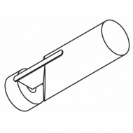 Fused Barrel 121mm Finial for 50mm pole (Each) (Discontinued June 2022) Fused Barrel 121mm Finial for 50mm pole (Each) (Discontinued June 2022)