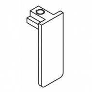 Flush Endcap for Metroflat  (Each) Flush Endcap for Metroflat  (Each)