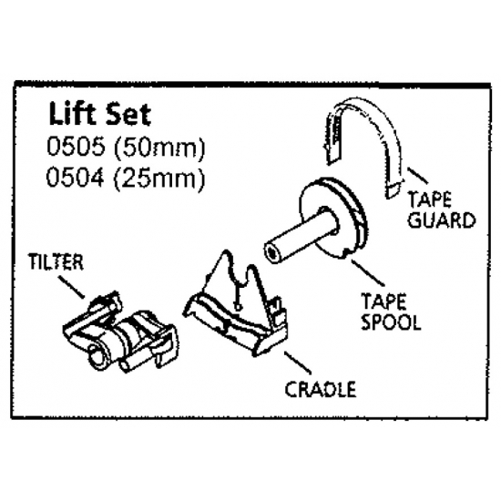 Lift set 50mm  (Obsolete)