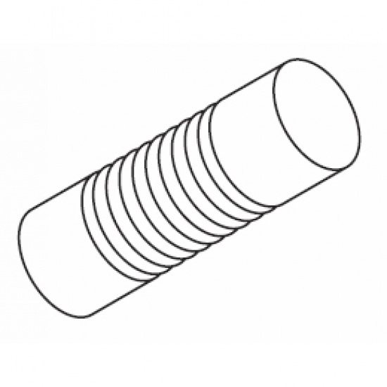 Groove cylinder 85mm Finial for 30mm pole (Each)