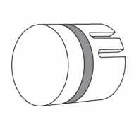 Strata slotted end set x 1 Coloured Disc (Obsolete) Strata slotted end set x 1 Coloured Disc (Obsolete)