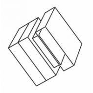 Crystal Cube 55mm Finial for 50mm Pole (Each) (Discontinued June 2022) Crystal Cube 55mm Finial for 50mm Pole (Each) (Discontinued June 2022)
