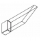 Shard Flat Clear Finial for Metroftat (Discontinued June 2022) (Each)