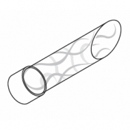 Shard Etched 127mm Finial for 30mm pole (Discontinued June 2022) Shard Etched 127mm Finial for 30mm pole (Discontinued June 2022)