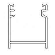 Headrail Profile (per metre) Headrail Profile (per metre)