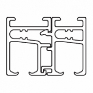 Profile 2 channel white (Price per Metre) Profile 2 channel white (Price per Metre)