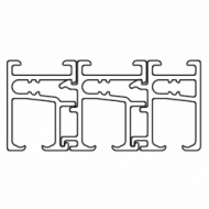 Profile 3 channel white (Price per Metre) Profile 3 channel white (Price per Metre)