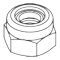 Locking Nut M4 DIN 985 (Each)