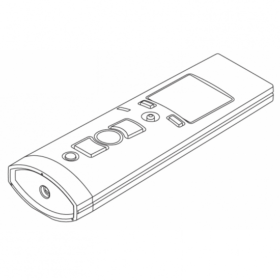 Hand Held Transmitter, 10 + 2 + 1 channel