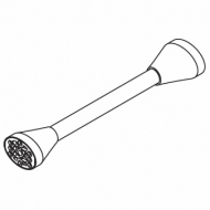 Hanger rod complete for 2760 system (Maximuin drop 150cm) in white Hanger rod complete for 2760 system (Maximuin drop 150cm) in white