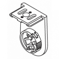 Metal Bracket, ceiling, Right (46mm) (Obsolete) Metal Bracket, ceiling, Right (46mm) (Obsolete)