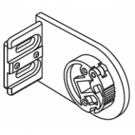 Metal Bracket, wall, Right (46mm) (Obsolete) Metal Bracket, wall, Right (46mm) (Obsolete)