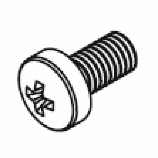 Pan head screw M4x6 (Each)