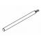 Aluminium Draw Rods in Aluminium, Black or White 150cm