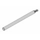 Aluminium Draw Rods in Aluminium, Black or White 75cm