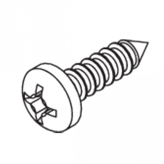 Pan head screw 3.5Mx13 (Each)