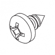 Pan head screw 3.5Mx6.5 (Each) Pan head screw 3.5Mx6.5 (Each)
