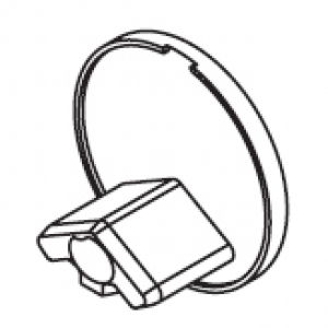 Design end cover round (Metal) (Each)