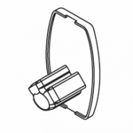 End cover oval (side guide) (Each) End cover oval (side guide) (Each)
