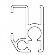 1082 Rail in White Only for 3000 systems 1082 Rail in White Only for 3000 systems