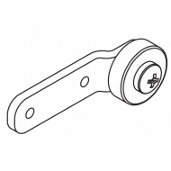 Overlap arm support set in White or Black (Each) Overlap arm support set in White or Black (Each)