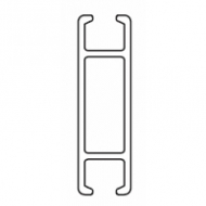 1085 Rail ONLY Silver (per metre) (DISCONTINUED April 2019) 1085 Rail ONLY Silver (per metre) (DISCONTINUED April 2019)
