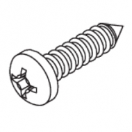 Pan head screw 2.9 x 13mm (Each) Pan head screw 2.9 x 13mm (Each)