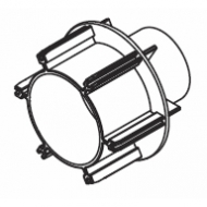 Tube adapter support (80mm) (Each) Tube adapter support (80mm) (Each)