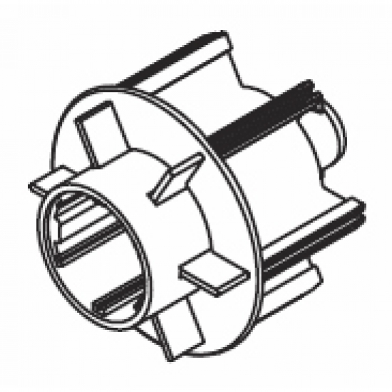 Tube adapter chain drive (80mm) (Each)