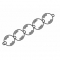 Stainless Steel bead chain (4.5mm) (per metre)