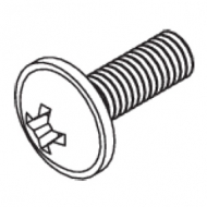 Pan head screw with flange M4x12 (Each) Pan head screw with flange M4x12 (Each)
