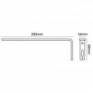 Smart fix 200mm Bracket only Smart fix 200mm Bracket only