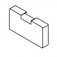 Square Smart fix Bracket Cover with Magnet Square Smart fix Bracket Cover with Magnet