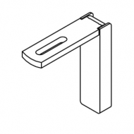 Smart fix 80mm Bracket Set Slotted for Metropole & Metroflat (made up of parts 11125 + 11116) Smart fix 80mm Bracket Set Slotted for Metropole & Metroflat (made up of parts 11125 + 11116)