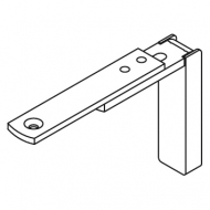 Smart fix Adjustable Bracket Set for Metropole & Metroflat (made up of parts 11128 + 11116) Smart fix Adjustable Bracket Set for Metropole & Metroflat (made up of parts 11128 + 11116)