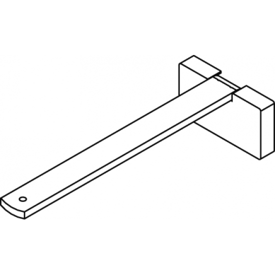 Square Smart fix 150mm Bracket Set (made up of parts 11143 + 11137)