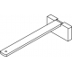 Square Smart fix 150mm Bracket Set (made up of parts 11143 + 11137)