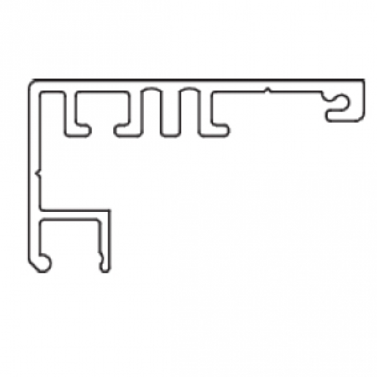 Side guide case (New Version 2021) (per Metre)