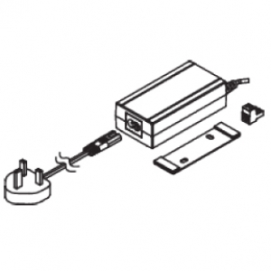 Power supply 24v, 2a, including cable with UK plug  (Each) (Discontinued)