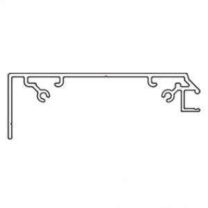 Installation Profile Fascia 73mm (per Metre)